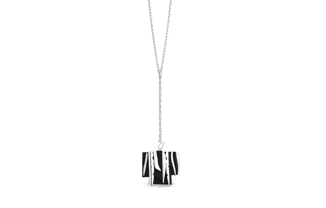 CELINE Gold-Plated Oak Silver Necklaces Men's Silver