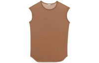 SAINT LAURENT Tank Tops Men Brown