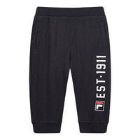 FILA Bundle Feet Casual Sports Pants Cropped Pants Blue F61M028654F-NV