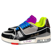LOUIS VUITTON Paris Exclusive Trainer Sneakers 'Brown' 1AAQ25