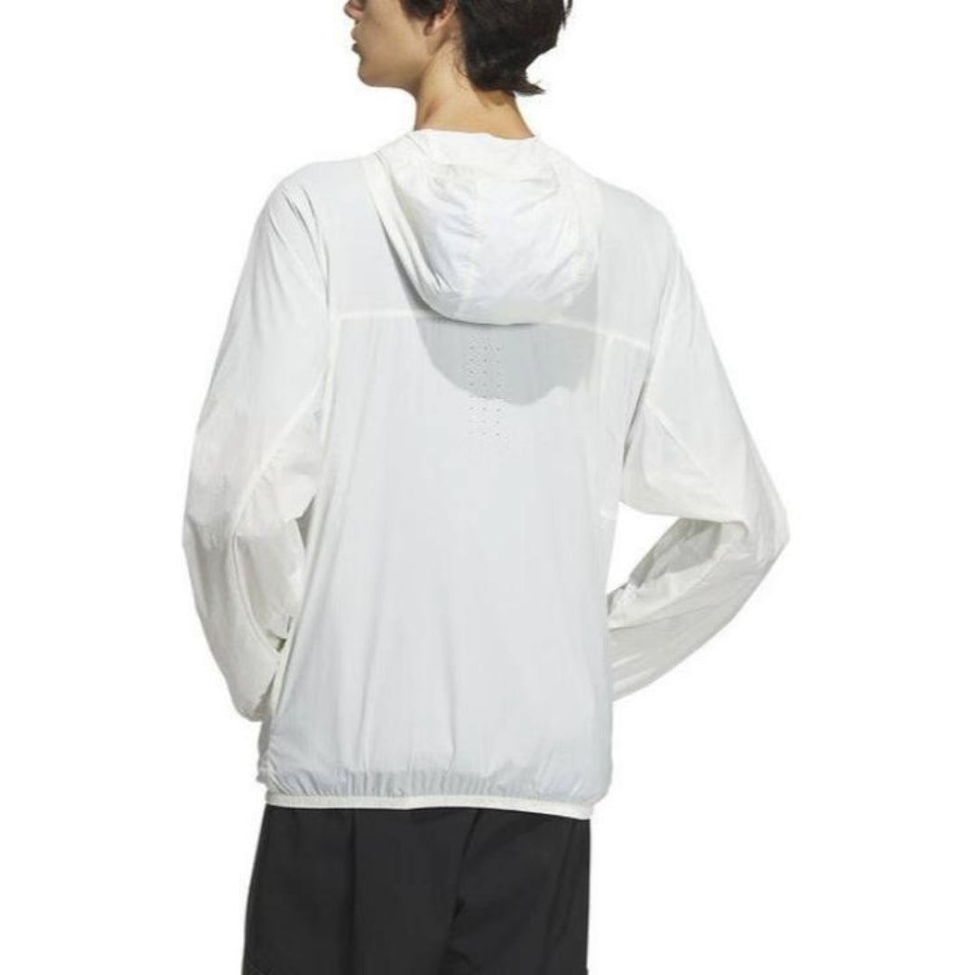 adidas Tech Lightweight Woven Jacket Asia Sizing 'White' IT3942