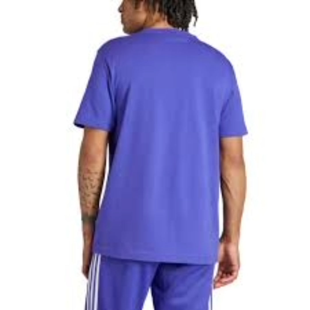 adidas Adicolor Trefoil T-Shirt Asia Sizing 'Purple White' IR7982
