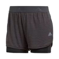 (WMNS) adidas Two-in-One Chill Shorts Asia Sizing 'Black' CW4054