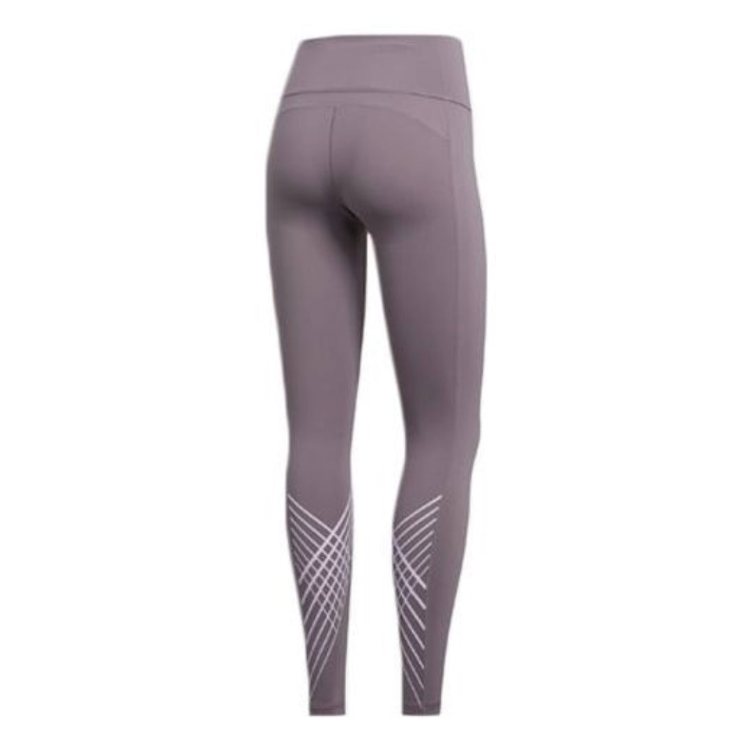 (WMNS) adidas Believe This 2.0 Torch Long Tights Asia Sizing 'Purple' FJ7251