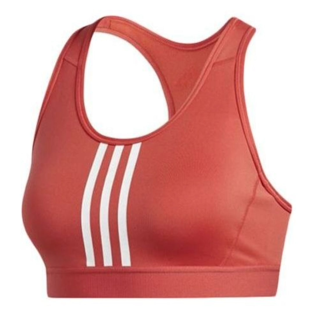 (WMNS) adidas Don't Rest 3-Stripes Bra 'Red White' Asia Sizing FL2054