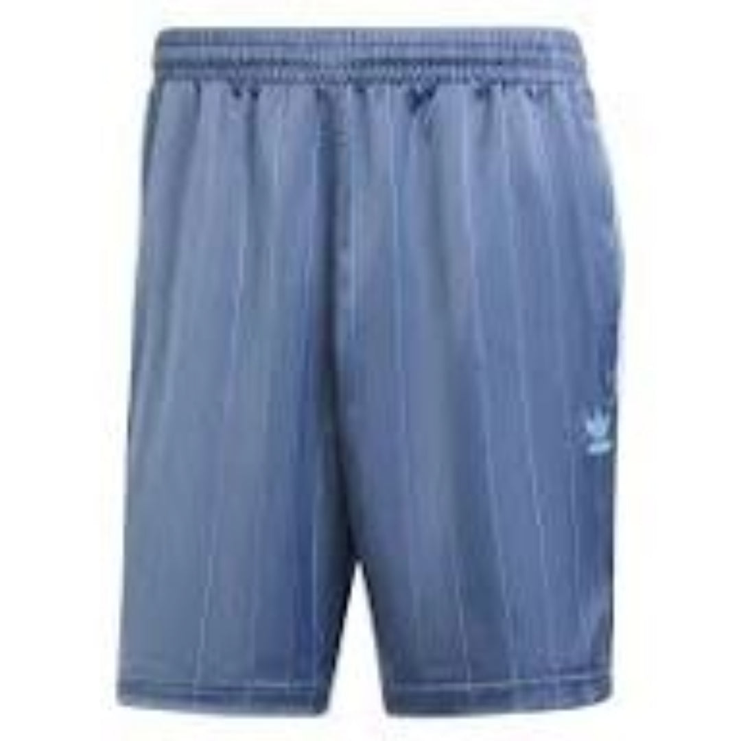 adidas Pinstripe Sprinter Shorts Asia Sizing 'Blue' IU0196