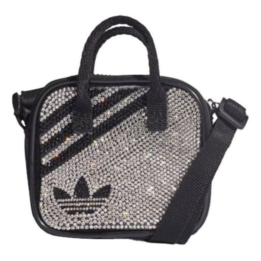 (WMNS) adidas Mini Pouch 'Silver Black' H09142