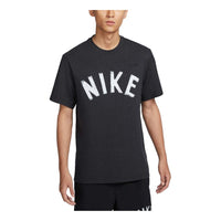 Nike Primary Swoosh Dri-FIT T-Shirt Asia Sizing 'Black White' FV9771-010