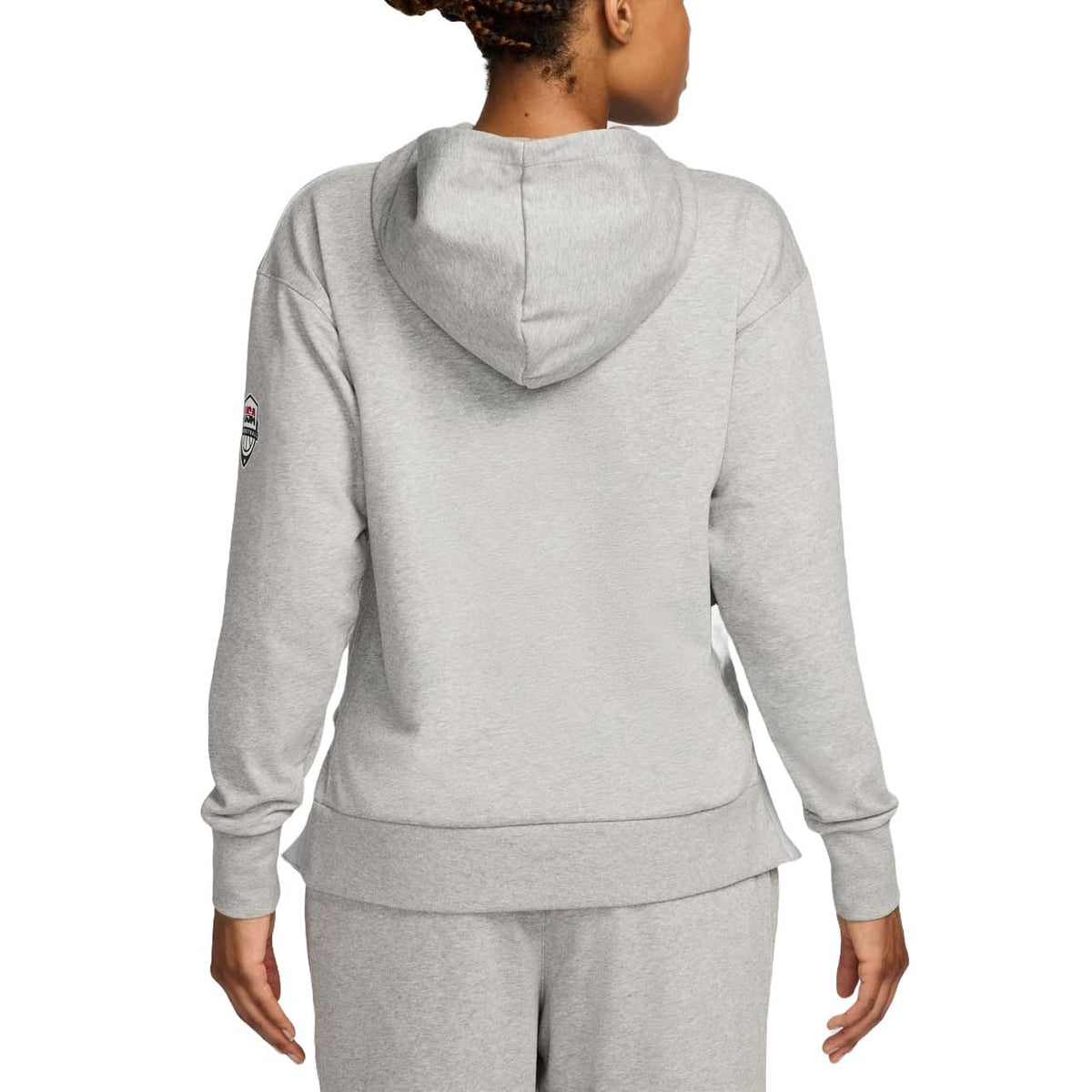 (WMNS) Nike USA Practice Basketball Hoodie 'Dark Grey Heather' FQ0337-063