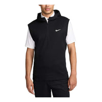 Nike Tour Golf Vest Hoodie 'Black White' FQ8879-010