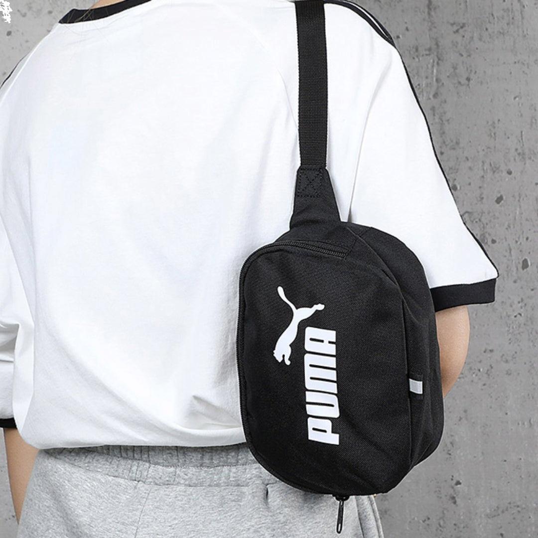 PUMA Phase Waist Bag 'Black White' 076908-01