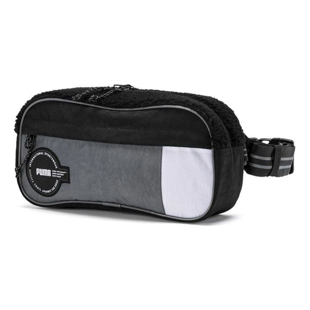 PUMA XTG Waist Bag 'Black Grey White' 077133-01