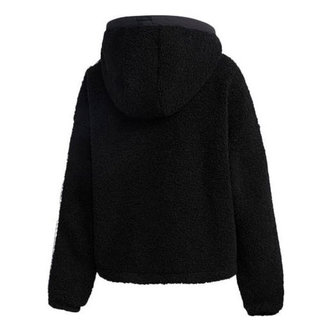 (WMNS) adidas Urban BOA Short Knitted Jacket 'Black White' GM1426