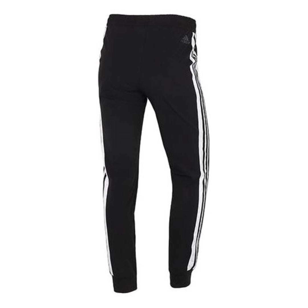 (WMNS) adidas Woven Pants 'Black White' GT4408