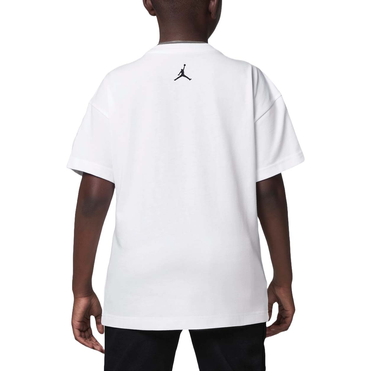 (GS) Air Jordan Game Time Graphic T-shirt 'White' HQ7122-100