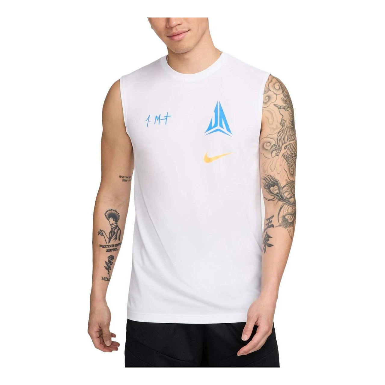Nike Dri-FIT JA Basketball Tank Asia Sizing 'White' FV8401-100