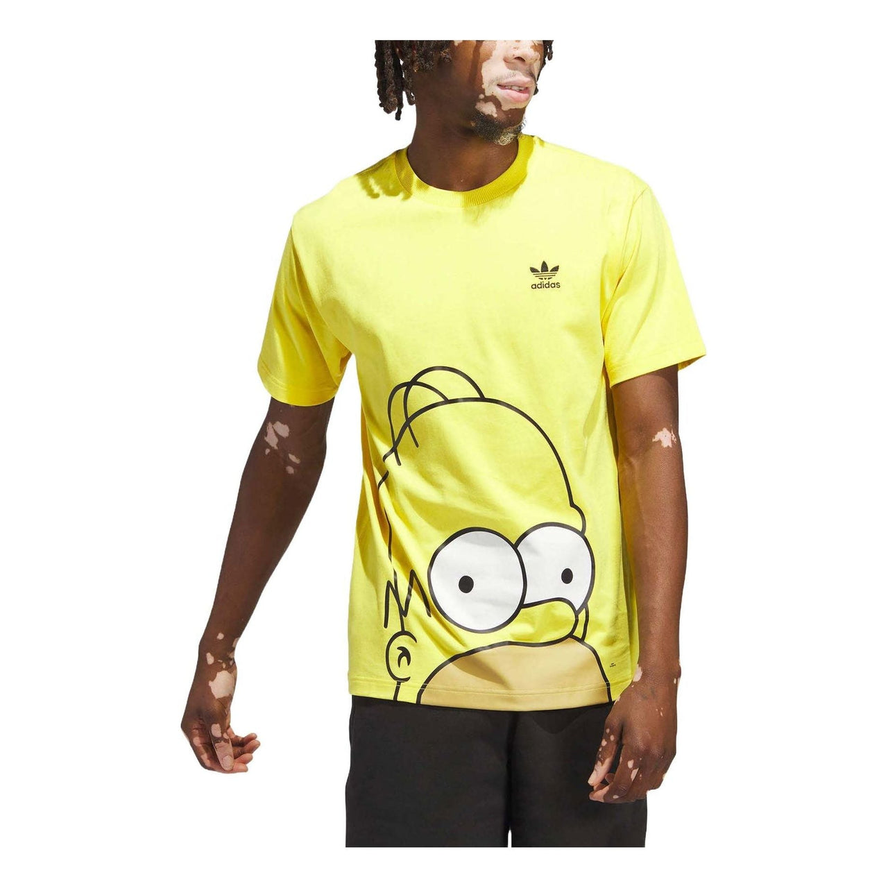 adidas x Simpsons Homer Graphic T-Shirt 'Yellow' IM8029