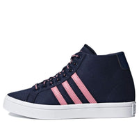 (WMNS) adidas Originals Courtvantage Heel 3ST 'Black White Pink' F36310