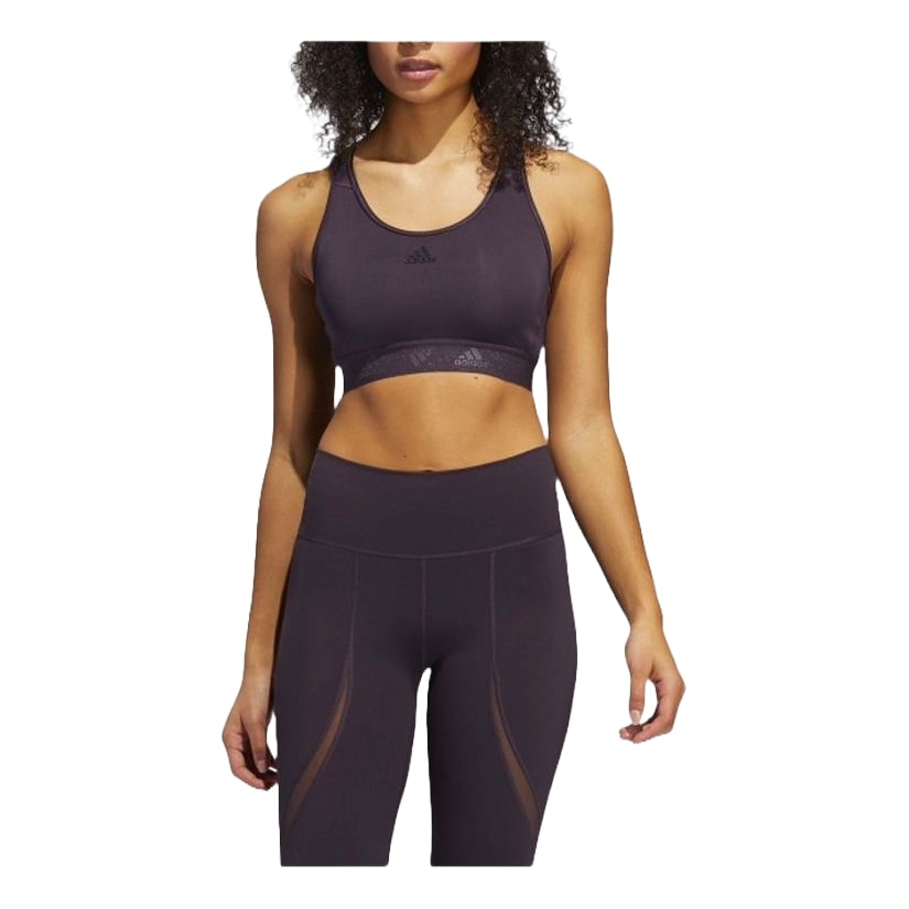 (WMNS) adidas Don't Rest Badge of Sport Glam-On Bra 'Purple' GD1479