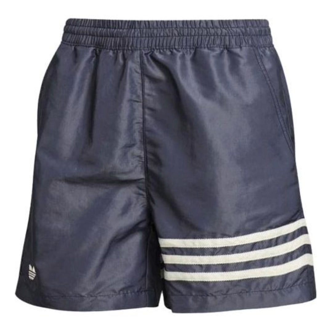 (WMNS) adidas Adicolor NeuClassics Shorts Asia Sizing 'Grey White' IC5421