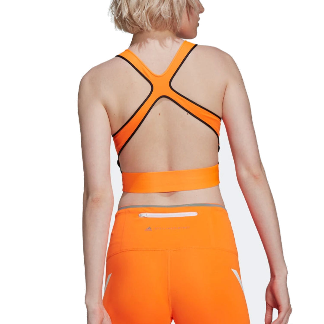 (WMNS) adidas By Stella McCartney TruePace Running Crop Top 'Orange' HB6088