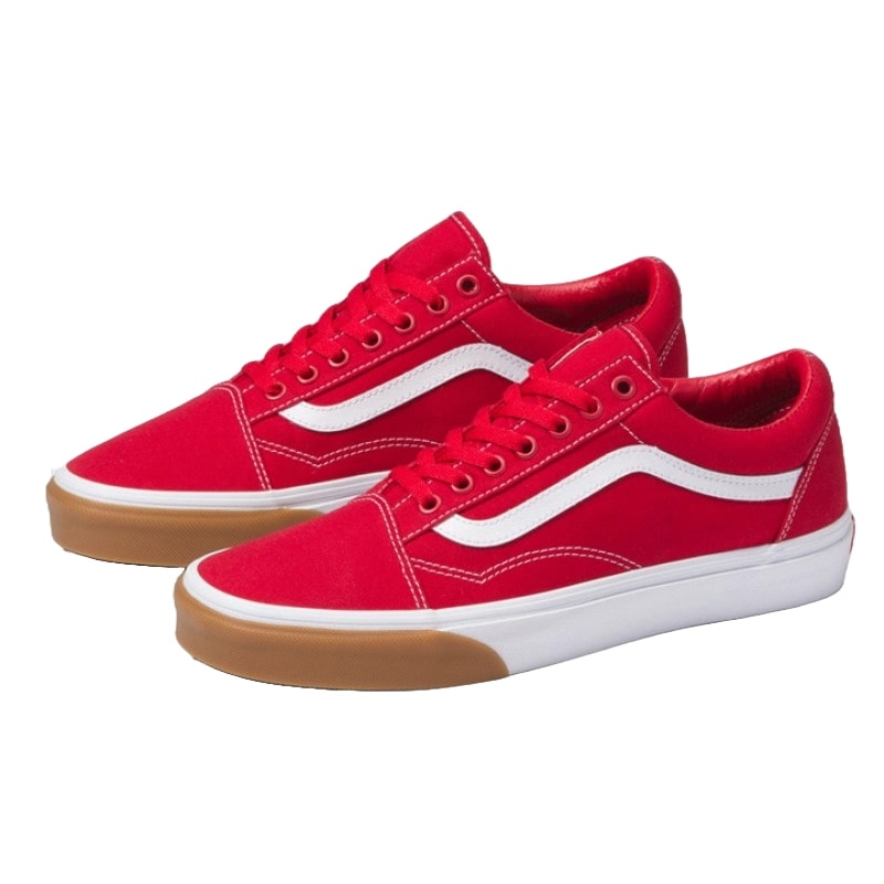 Vans Old Skool Gum Bumpe 'Red White' VN0A38G1UK1