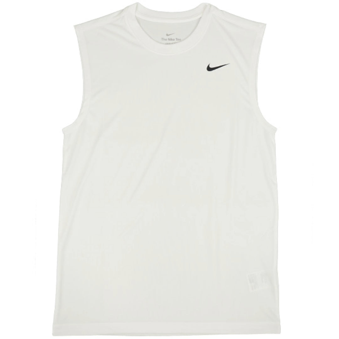 Nike Dri-FIT Legend Sleeveless T-Shirt 'White Black' DX0992-100