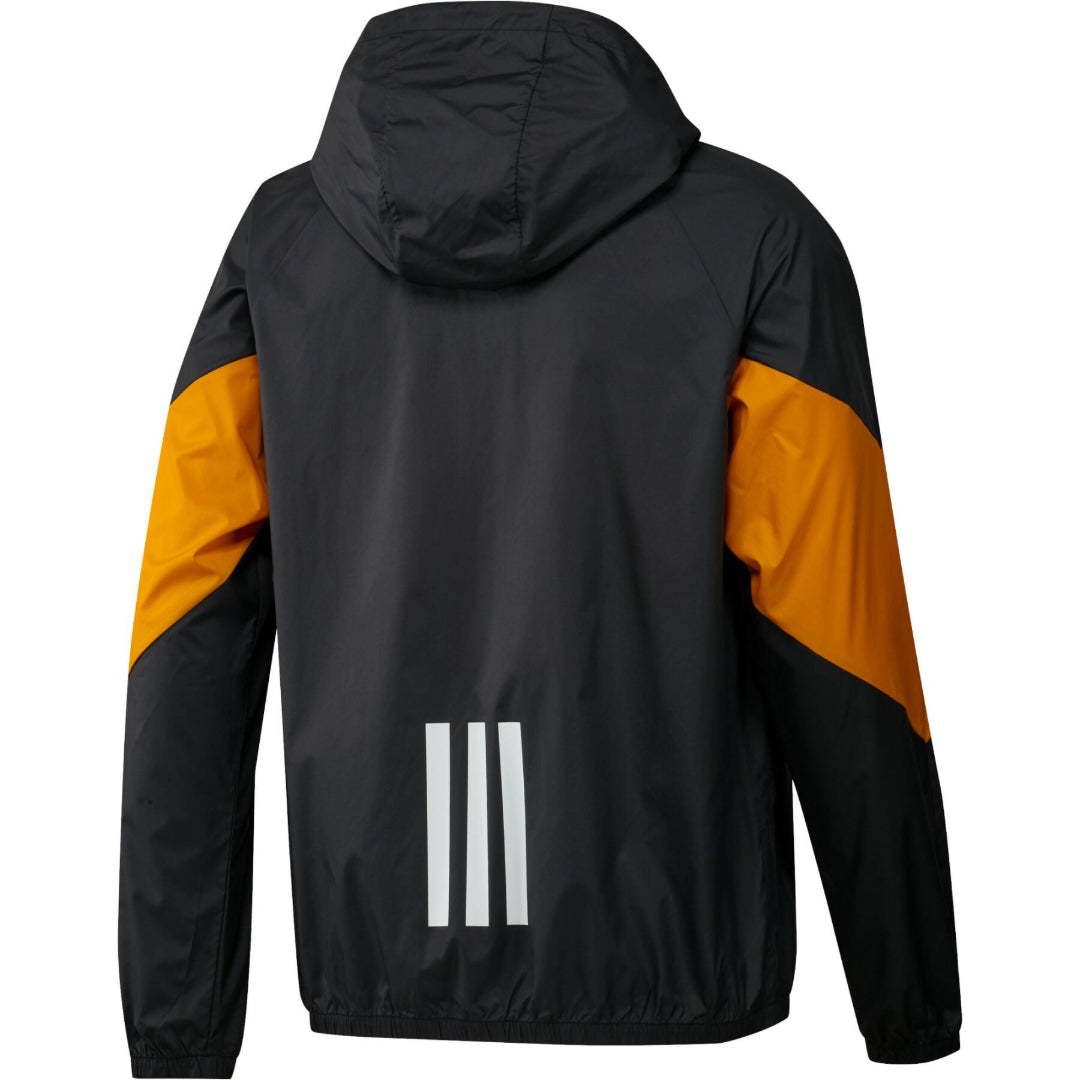 adidas Back to Sport WIND.RDY Jacket 'Black Yellow' GT6561