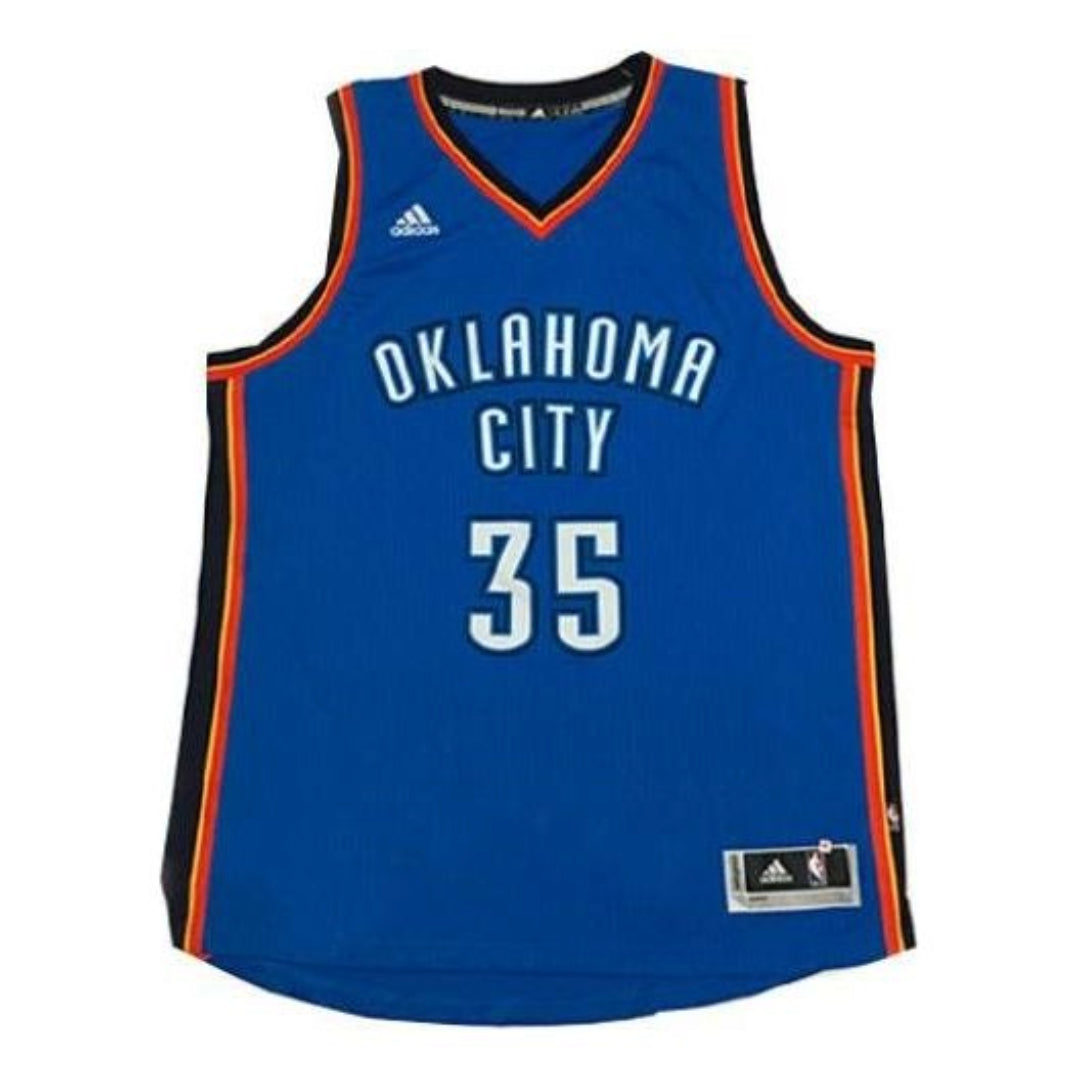 adidas x NBA Oklahoma CIty International Swingman Jersey 'Blue White Red' A46194