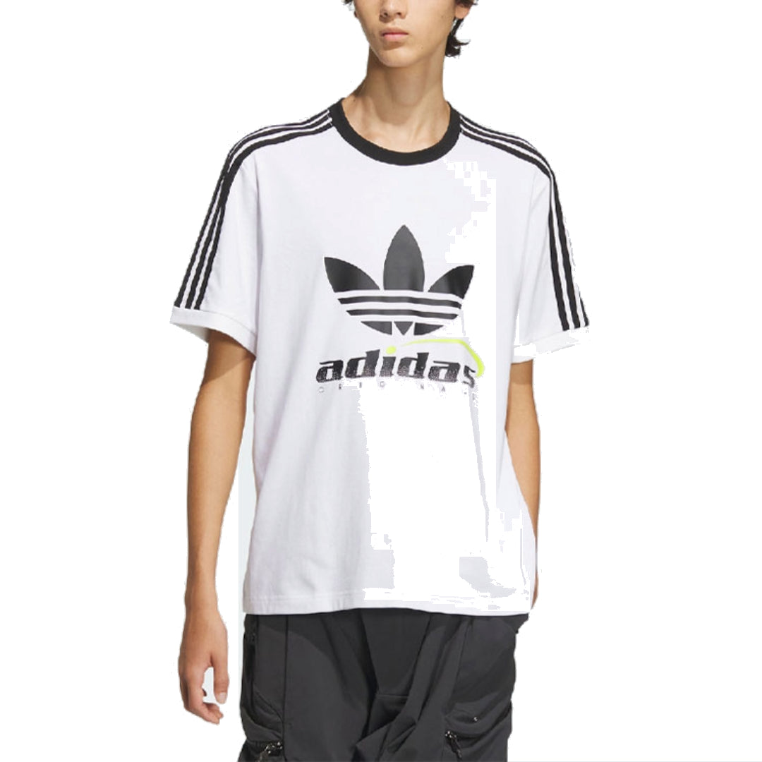 adidas Originals TFL Logo T-Shirt Asia Sizing 'White Black' IW6310
