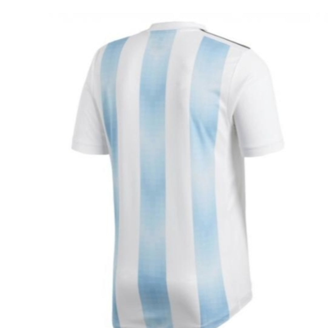 adidas Argentina 2018 Authentic Home T-Shirt 'White Blue' BQ9329