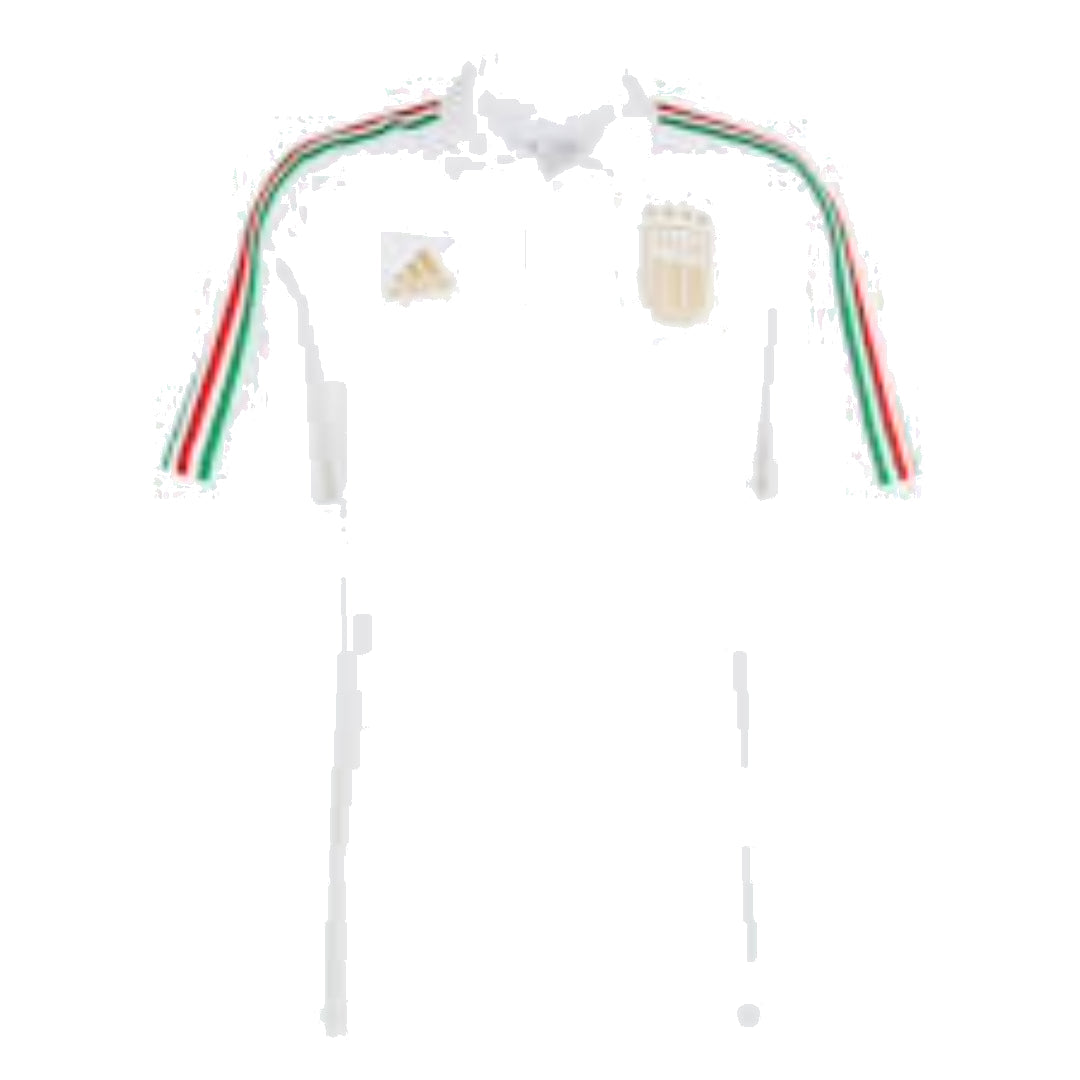 adidas Italy DNA 3-Stripes Polo Shirt Asia Sizing 'White' IU2106