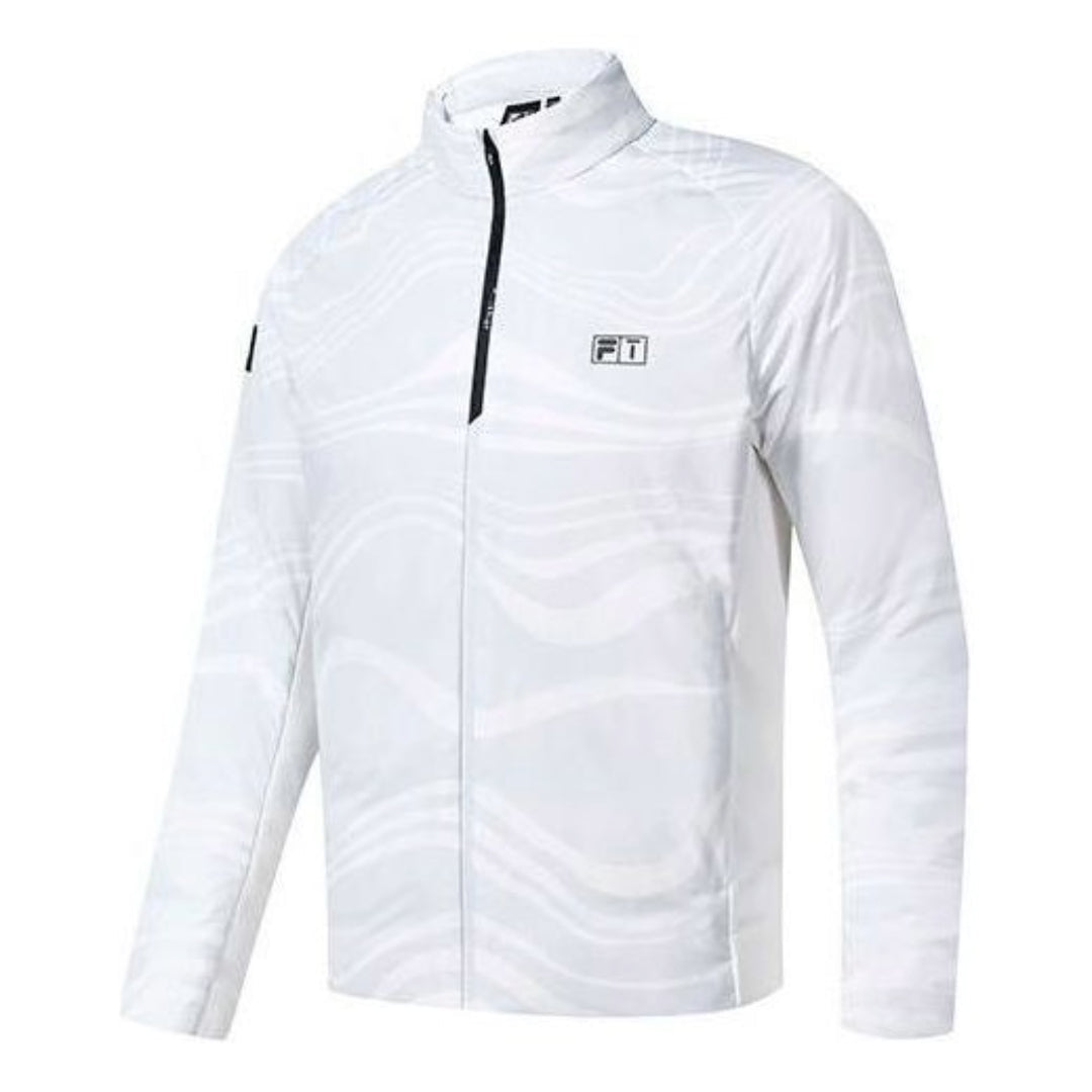 FILA Lightweight Warm Golf Logo Down Jacket 'White' A11M245907F-WT