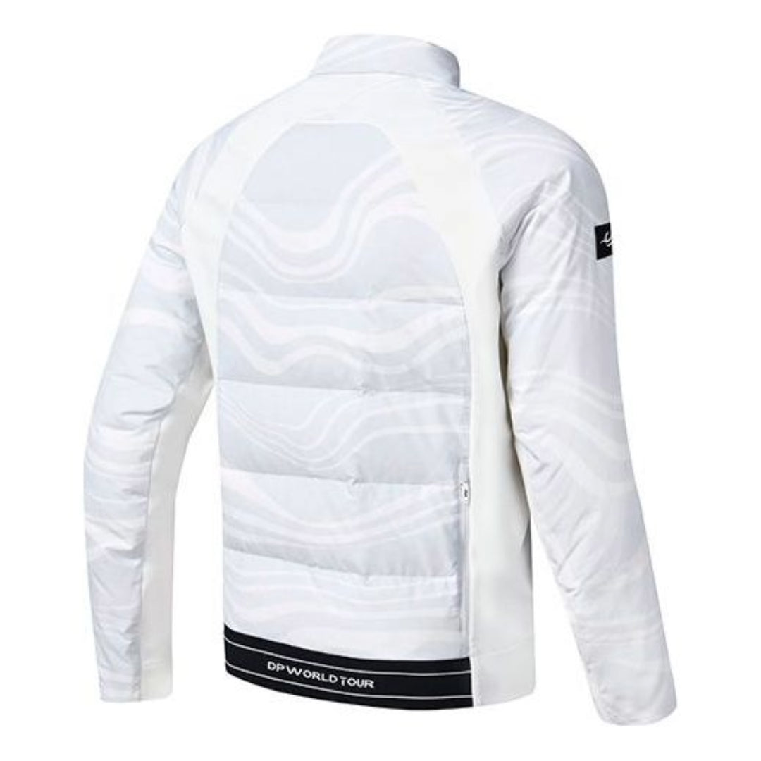 FILA Lightweight Warm Golf Logo Down Jacket 'White' A11M245907F-WT