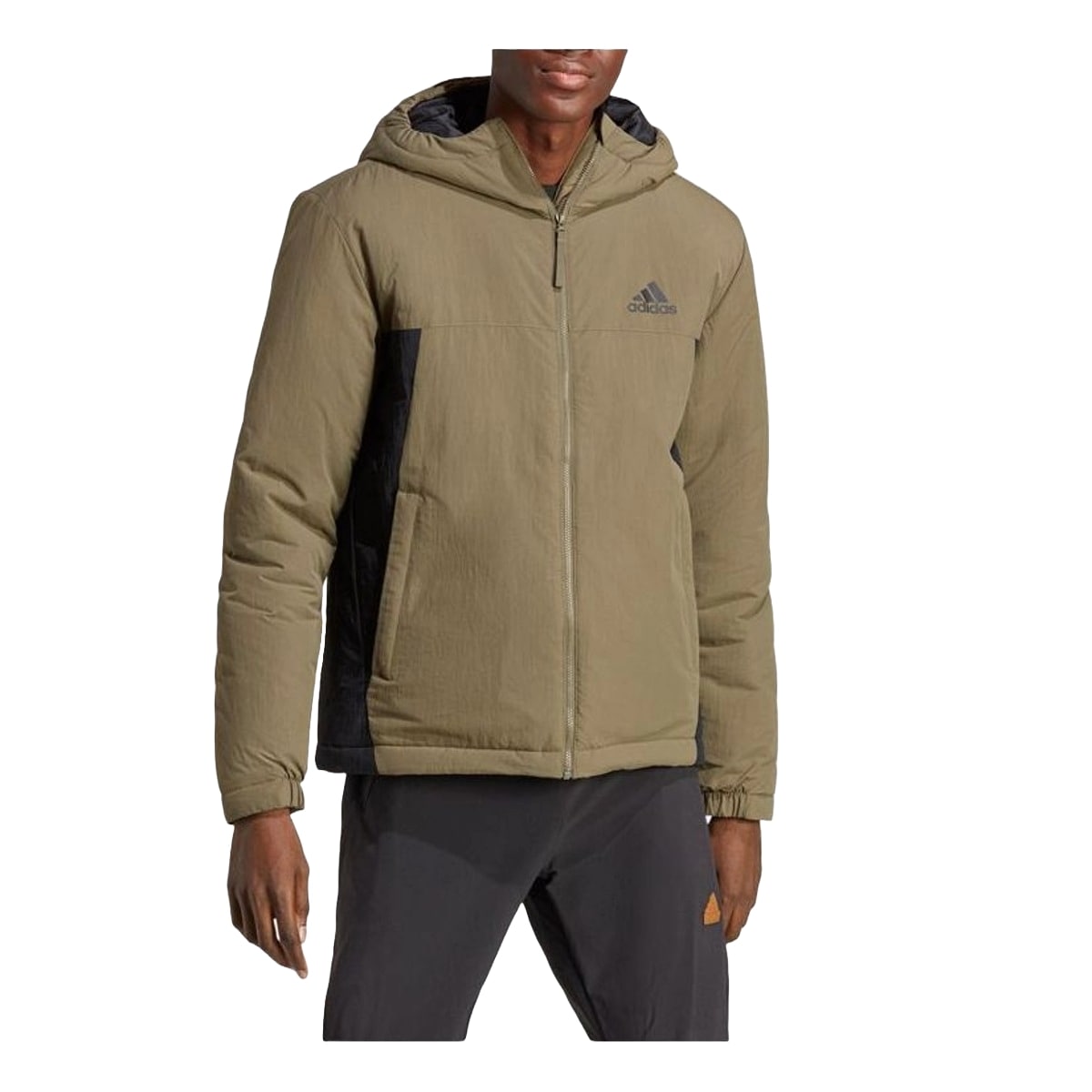 adidas BSC Sturdy Insulated Hooded Jacket 'Green' HM2264