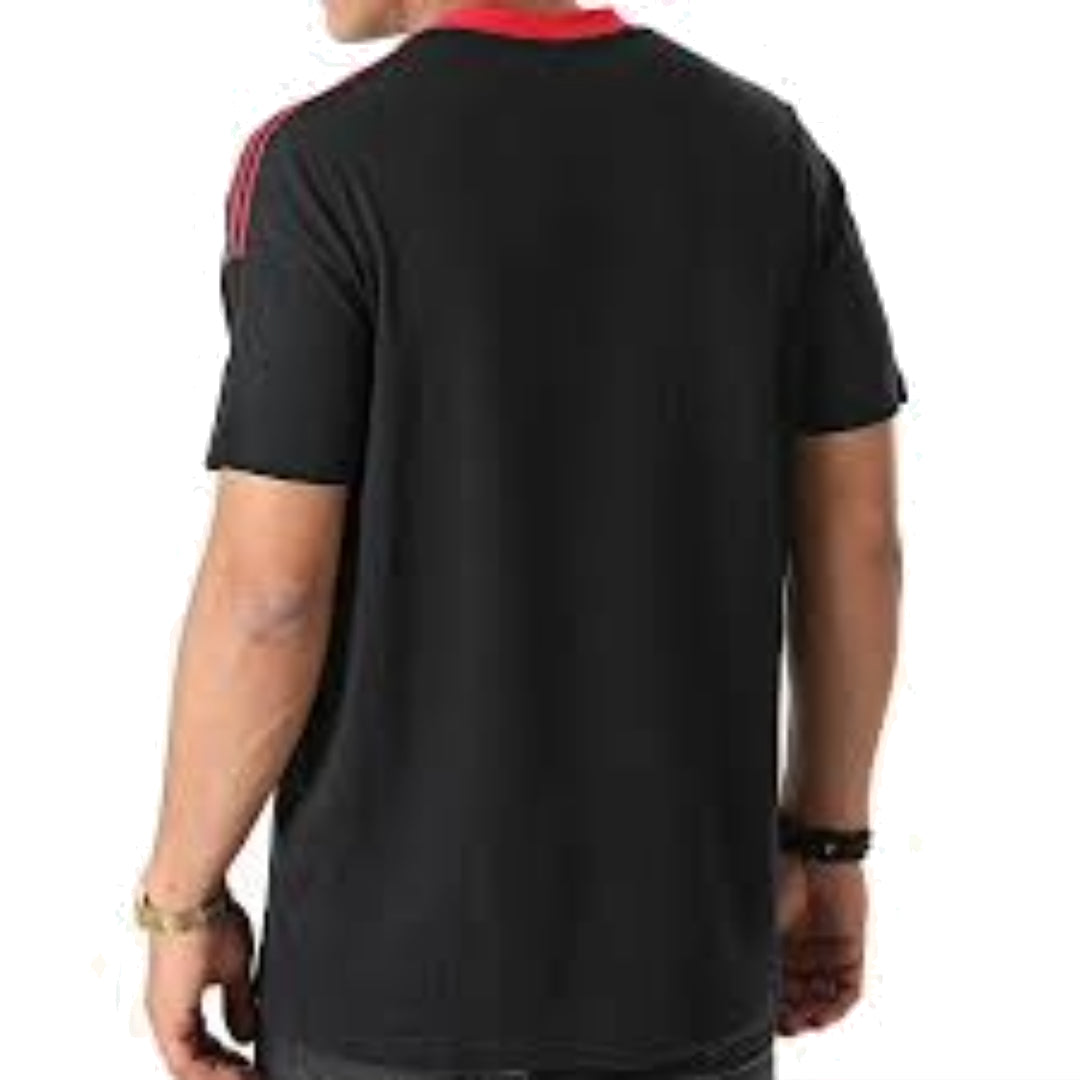 adidas MUFC TR GR3821 T-Shirt 'Black White' GR3821