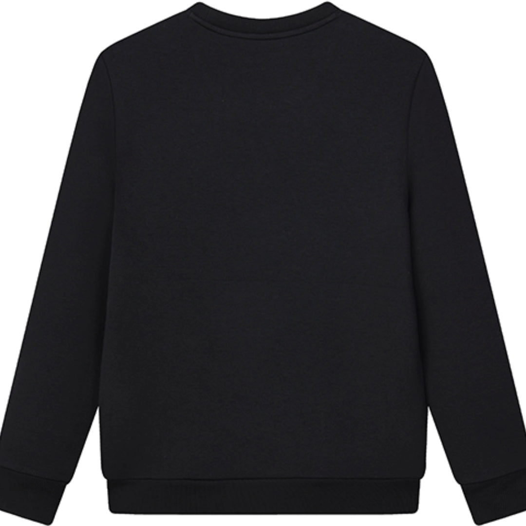 FILA Small Logo Graphic Sweater 'Black' F11M148203F-BK