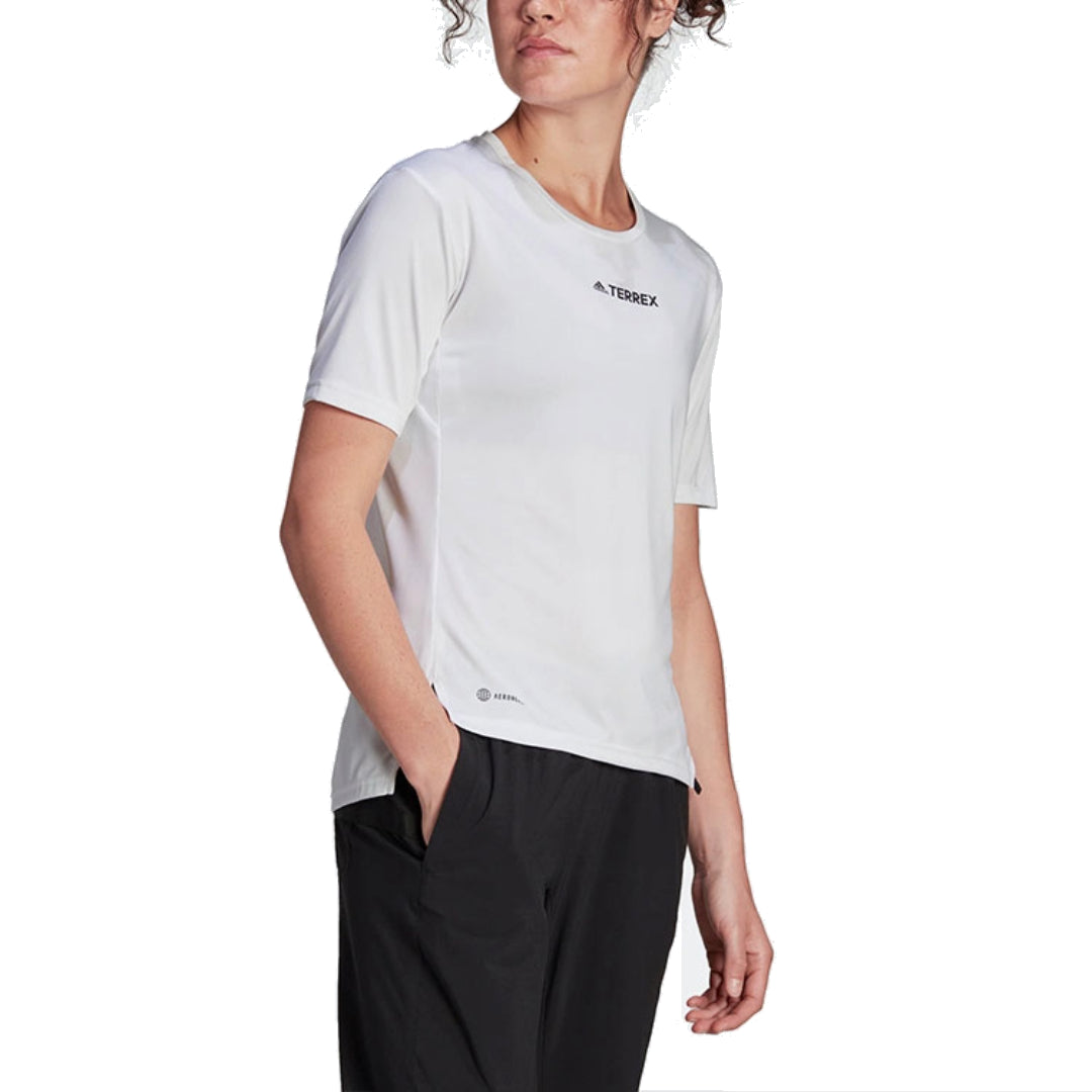 (WMNS) adidas Terrex Multi T-Shirt Asia Sizing 'White' H53387