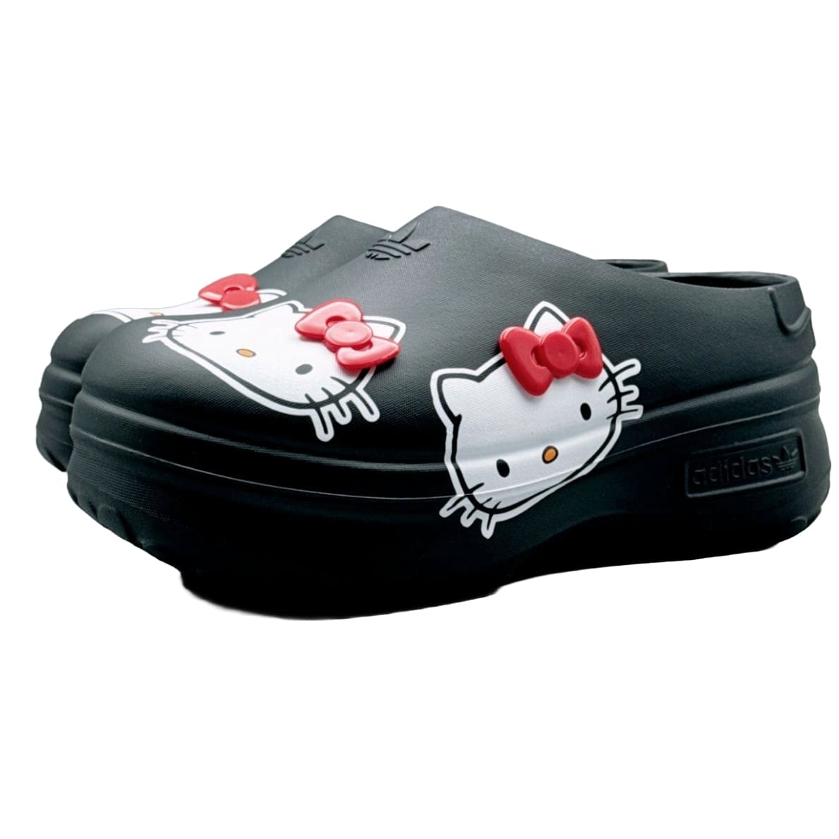 (WMNS) adidas x Hello Kitty Adifom Stan Smith Mule 'Black White' IH0280