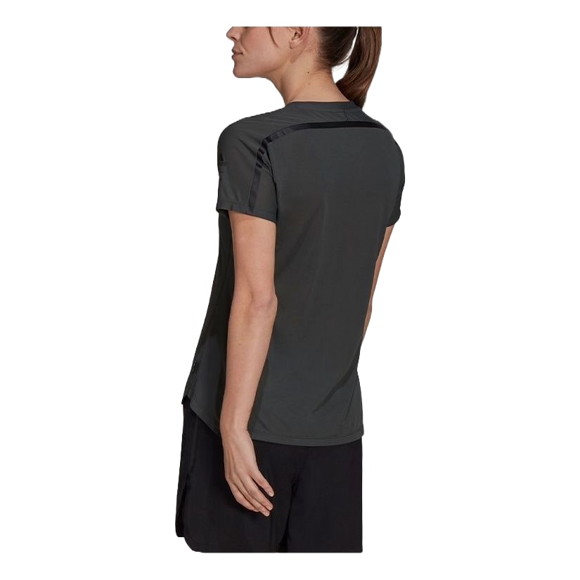(WMNS) adidas Agravic Trail All-Around Parley T-Shirt 'Black' H31020