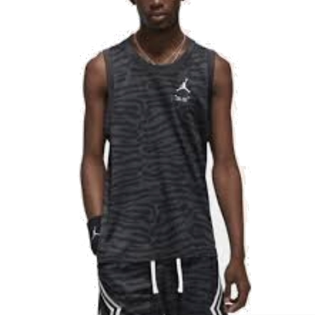 Air Jordan Sport Dri-FIT Mesh Top 'Black White' FN5855-010