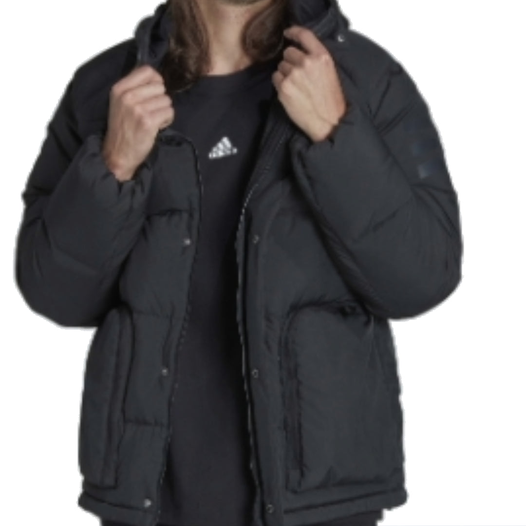 adidas Utilitas Hooded Down Jacket 'Black' HG8581