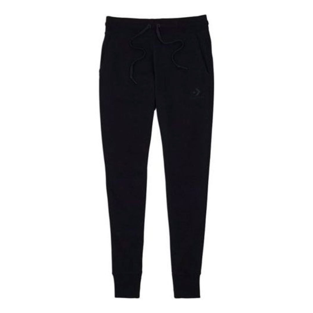 Converse High Waisted Sweatpants 'Black' 10018407-A01