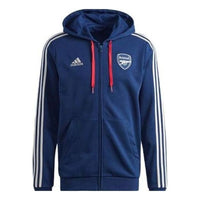 adidas Arsenal DNA Full-Zip Hoodie 'Blue White' HZ2071