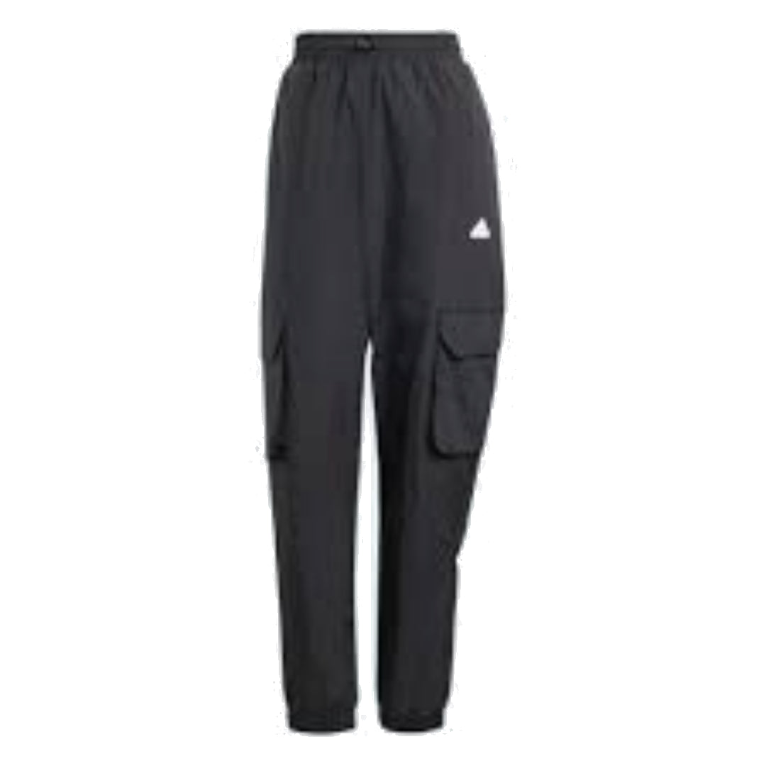 (WMNS) adidas City Escape Cargo Tracksuit Bottoms Asia Sizing 'Black' IQ4826