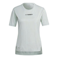 (WMNS) adidas Terrex Multi T-Shirt Asia Sizing 'Green' HI5504