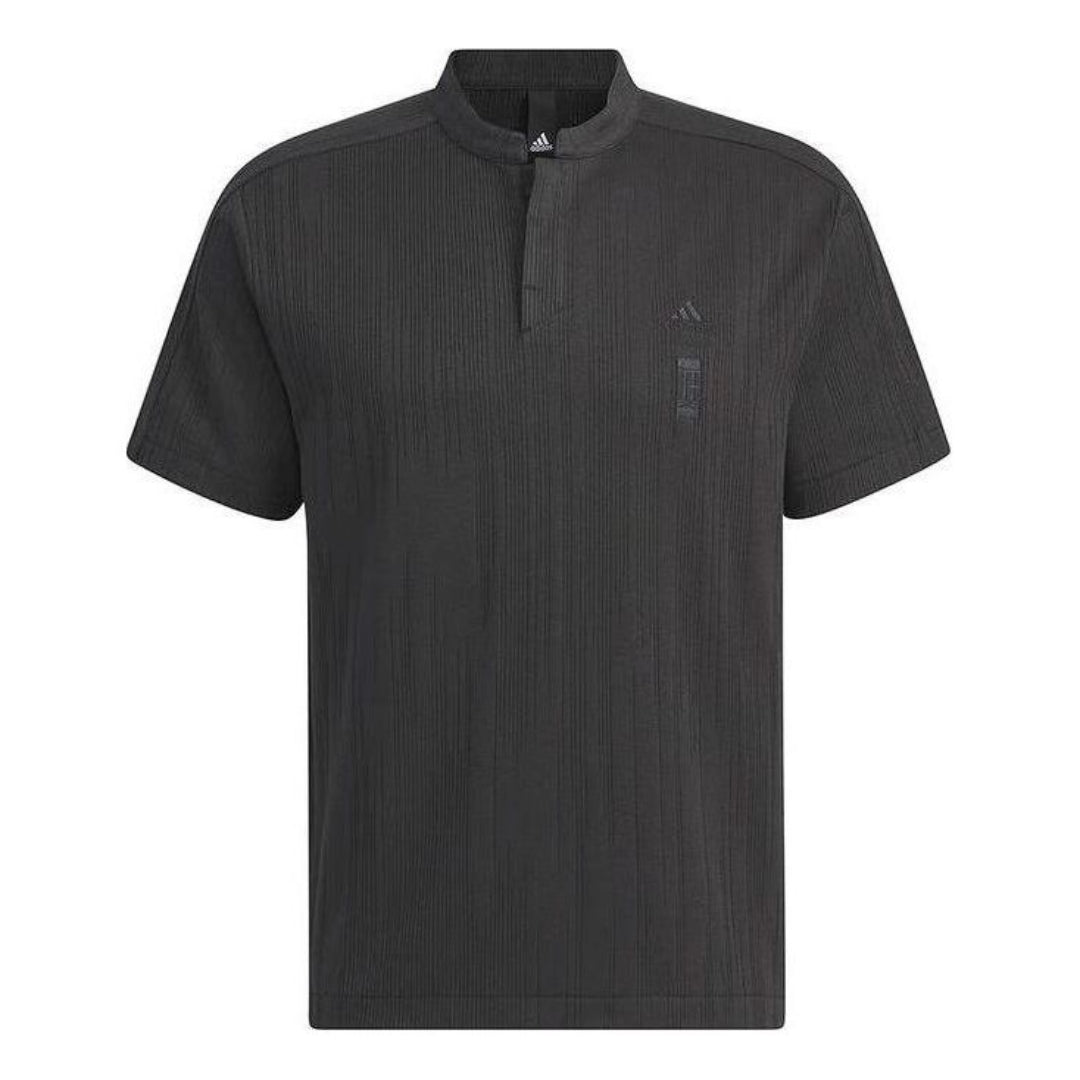 adidas Wuji Jaq Polo Shirt Asia Sizing 'Black' IW1514