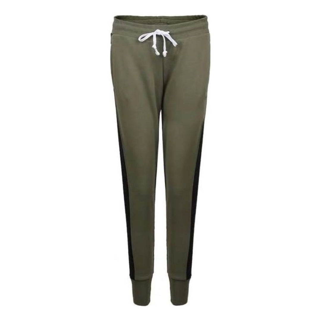 (WMNS) Converse Knit Sweatpants 'Green' 10018007-A02