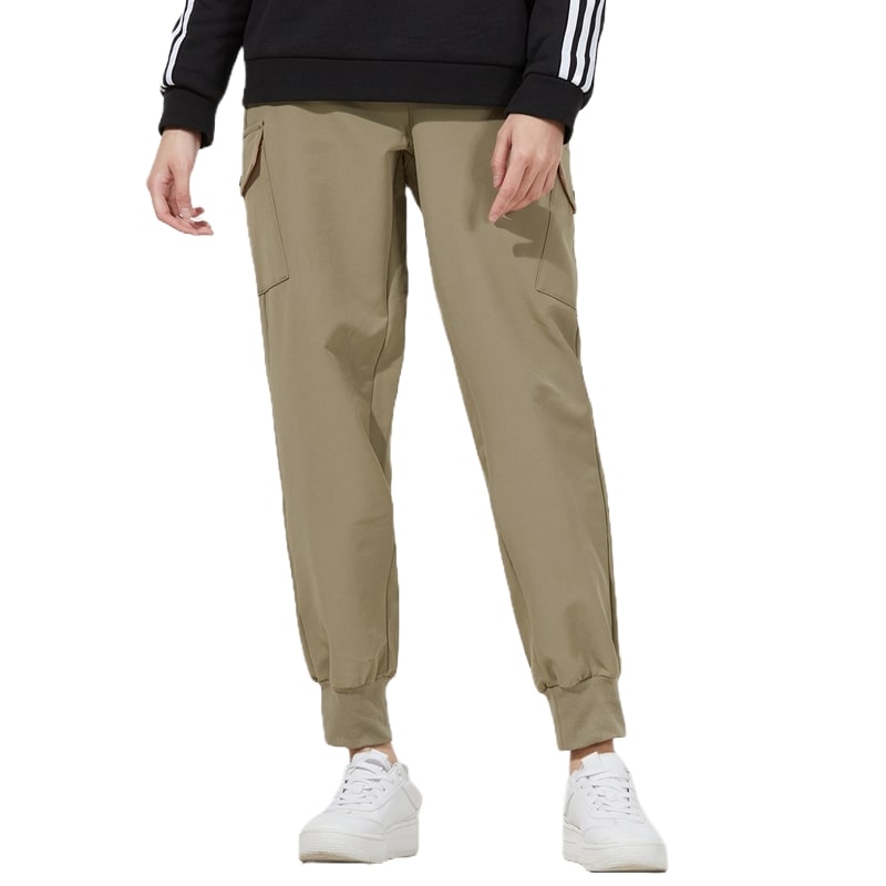 (WMNS) adidas STR Warm Woven Pants 'Tan' H09756