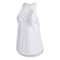 (WMNS) adidas Badge of Sport Tank Top Asia Sizing 'White' FQ1996